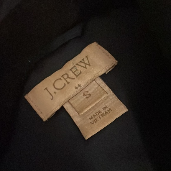 JCREW Puffer vest with snap pockets navy small - Picture 4 of 6